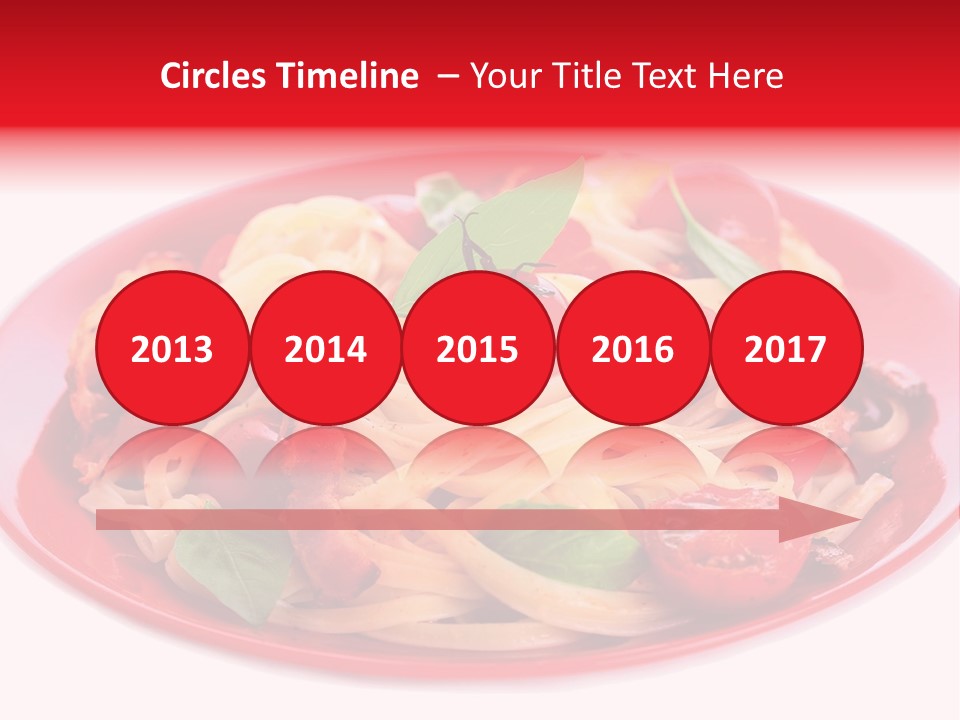 Cooked Cherry Lunch PowerPoint Template