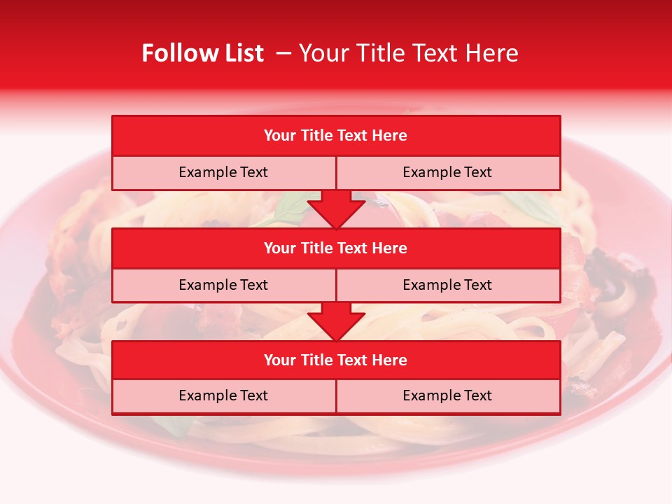 Cooked Cherry Lunch PowerPoint Template