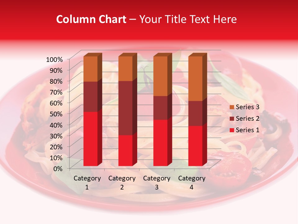 Cooked Cherry Lunch PowerPoint Template