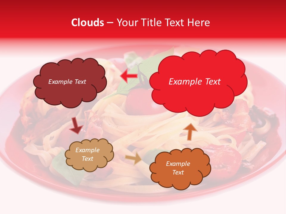 Cooked Cherry Lunch PowerPoint Template