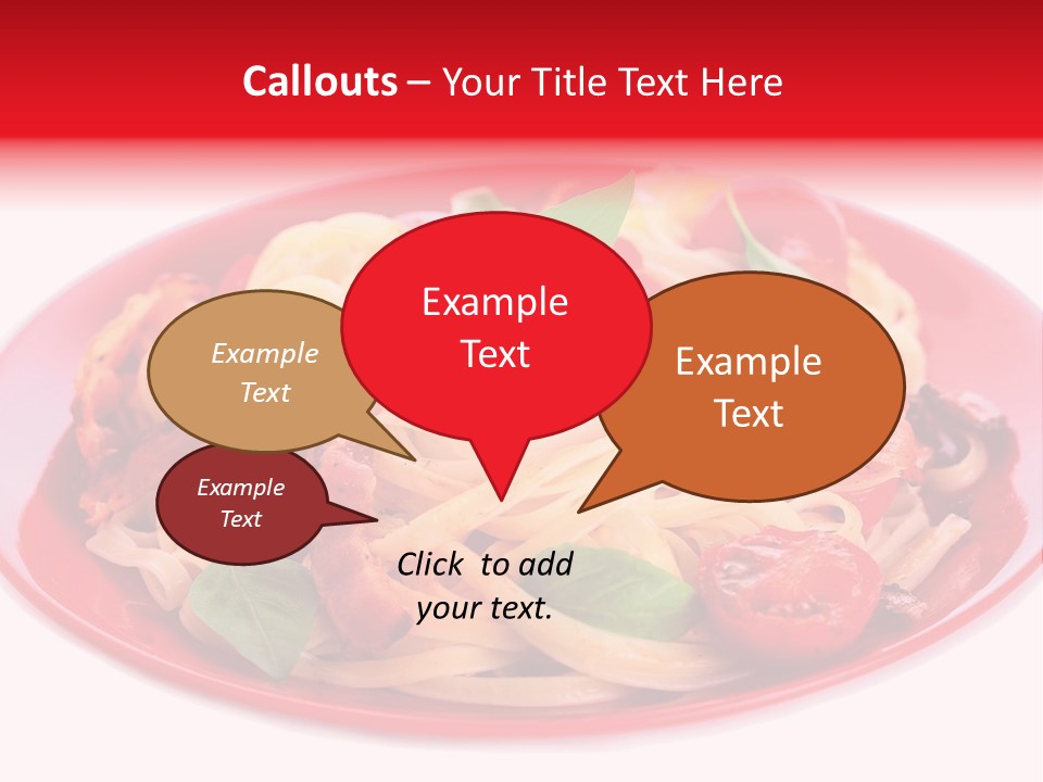 Cooked Cherry Lunch PowerPoint Template