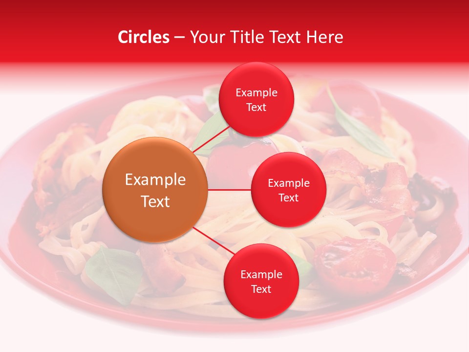 Cooked Cherry Lunch PowerPoint Template