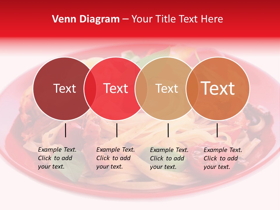 Cooked Cherry Lunch PowerPoint Template