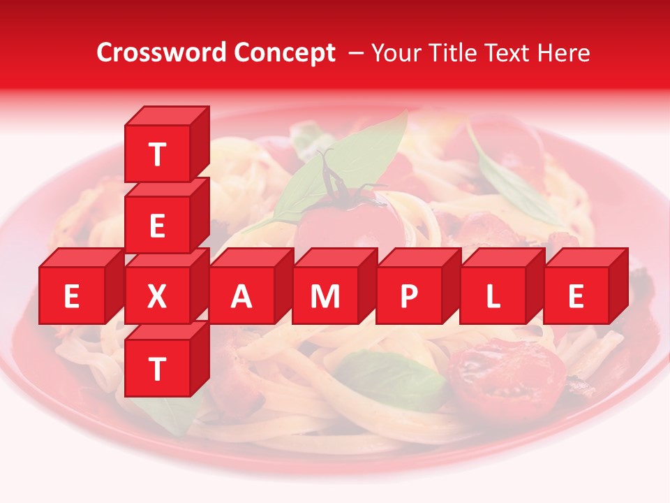 Cooked Cherry Lunch PowerPoint Template