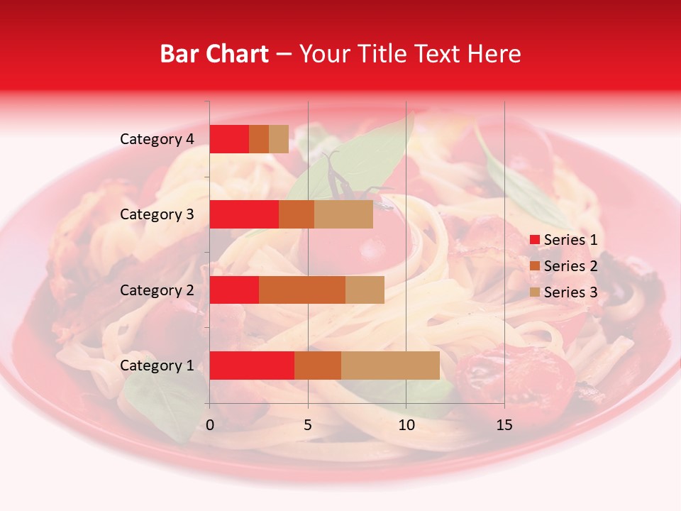 Cooked Cherry Lunch PowerPoint Template