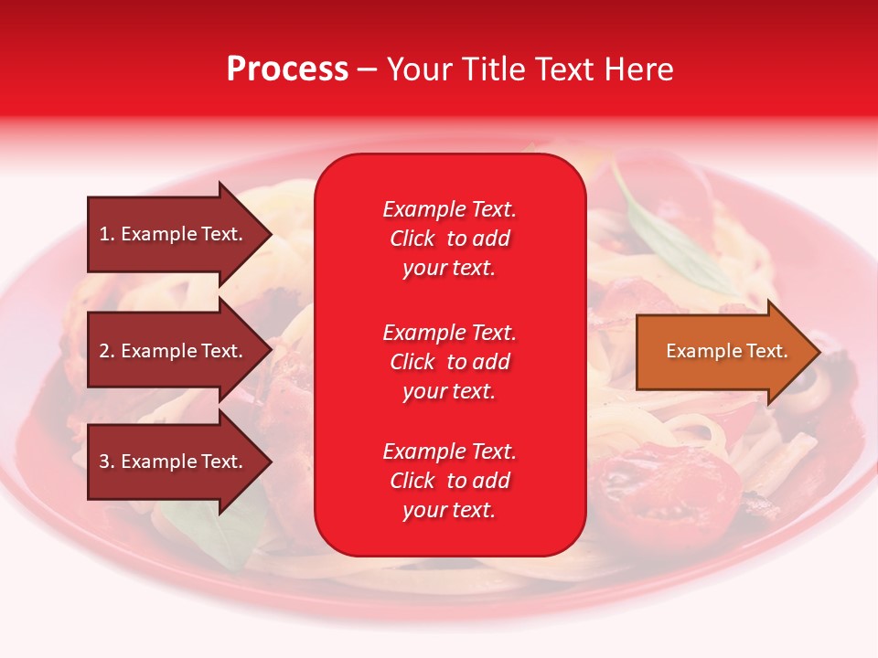 Cooked Cherry Lunch PowerPoint Template