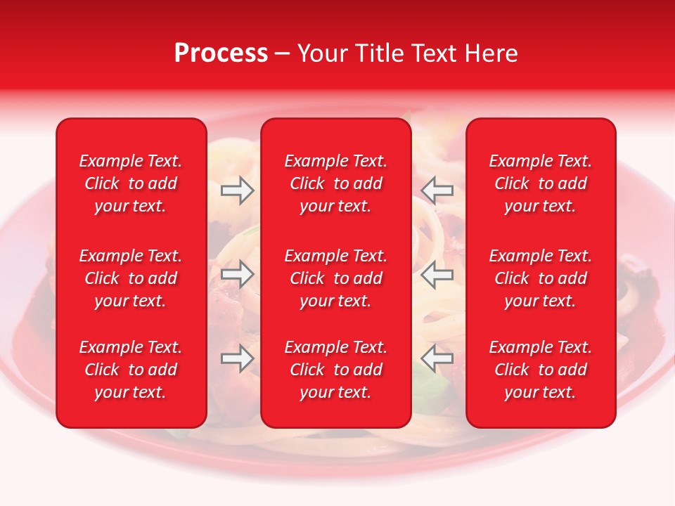 Cooked Cherry Lunch PowerPoint Template