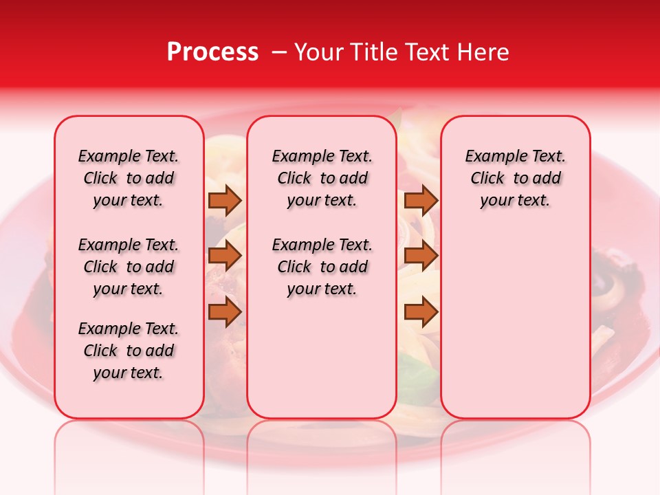 Cooked Cherry Lunch PowerPoint Template