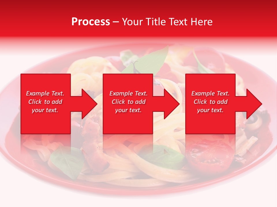 Cooked Cherry Lunch PowerPoint Template