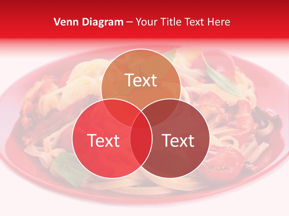 Cooked Cherry Lunch PowerPoint Template