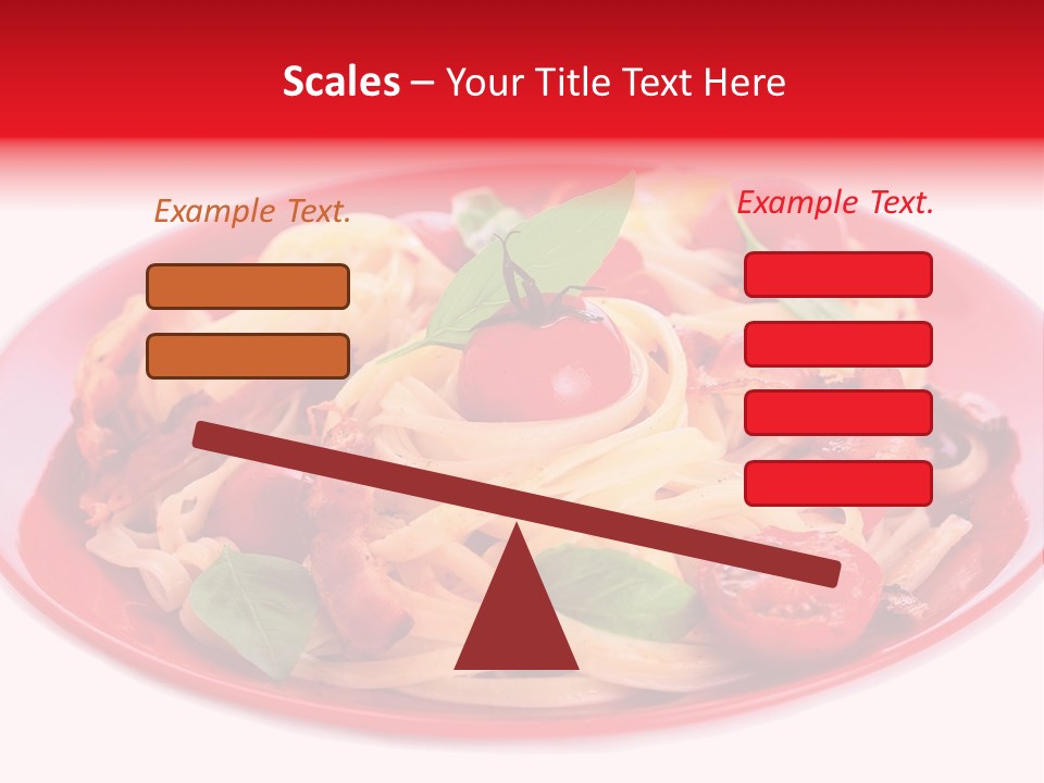 Cooked Cherry Lunch PowerPoint Template