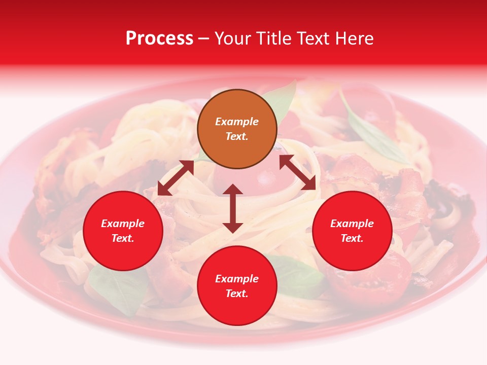 Cooked Cherry Lunch PowerPoint Template