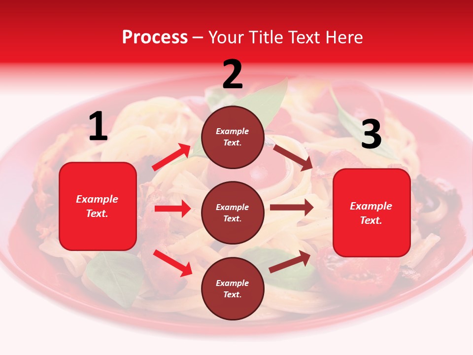 Cooked Cherry Lunch PowerPoint Template