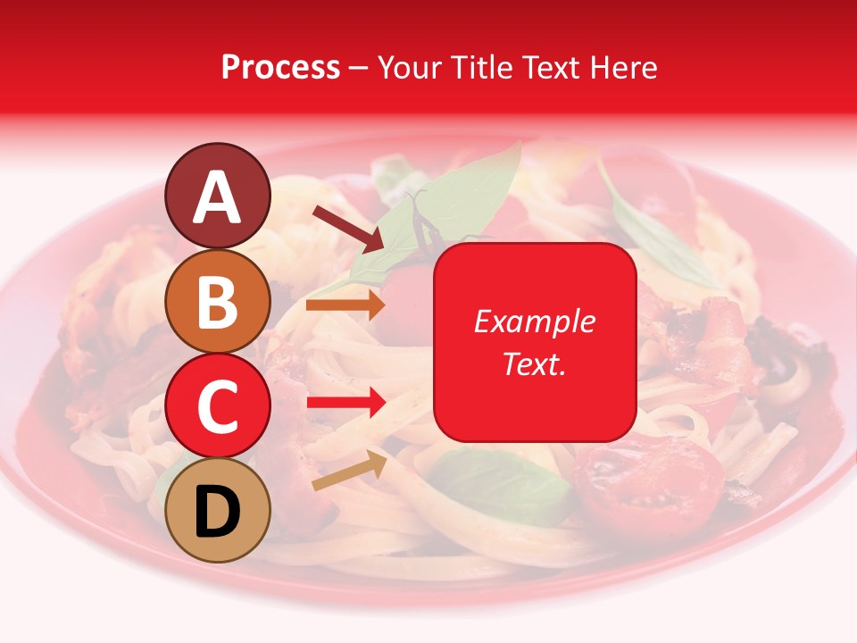 Cooked Cherry Lunch PowerPoint Template