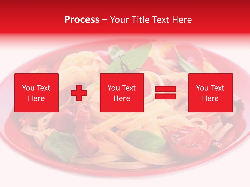 Cooked Cherry Lunch PowerPoint Template