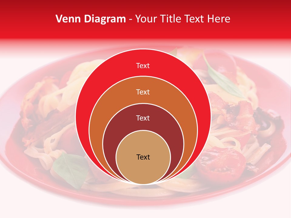 Cooked Cherry Lunch PowerPoint Template