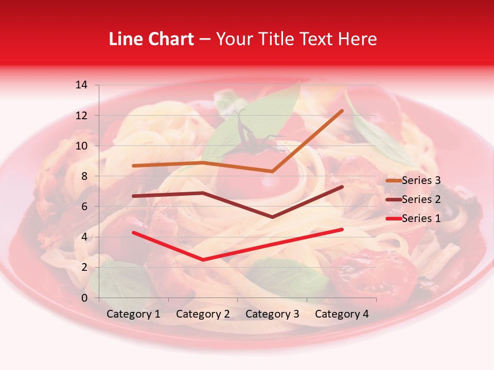 Cooked Cherry Lunch PowerPoint Template