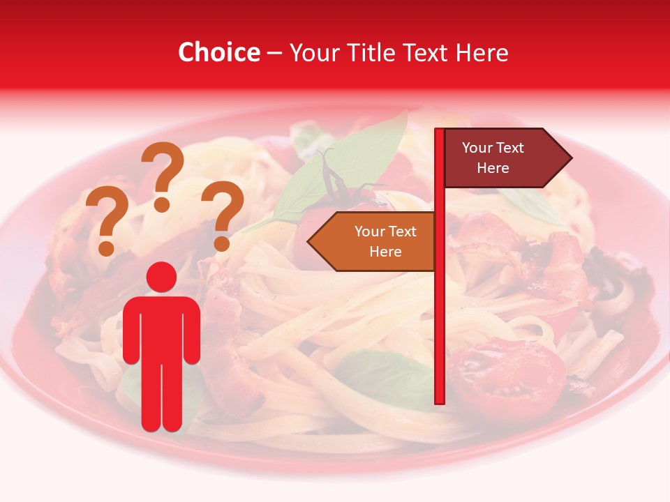 Cooked Cherry Lunch PowerPoint Template
