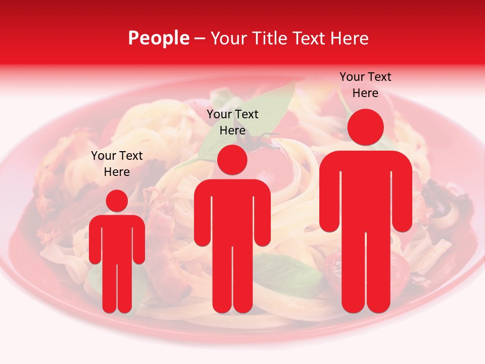 Cooked Cherry Lunch PowerPoint Template