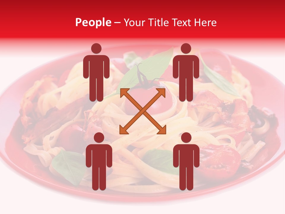 Cooked Cherry Lunch PowerPoint Template