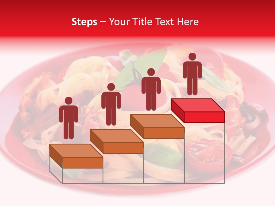 Cooked Cherry Lunch PowerPoint Template