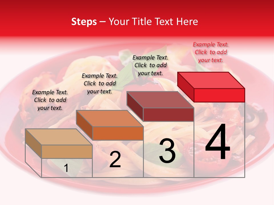 Cooked Cherry Lunch PowerPoint Template
