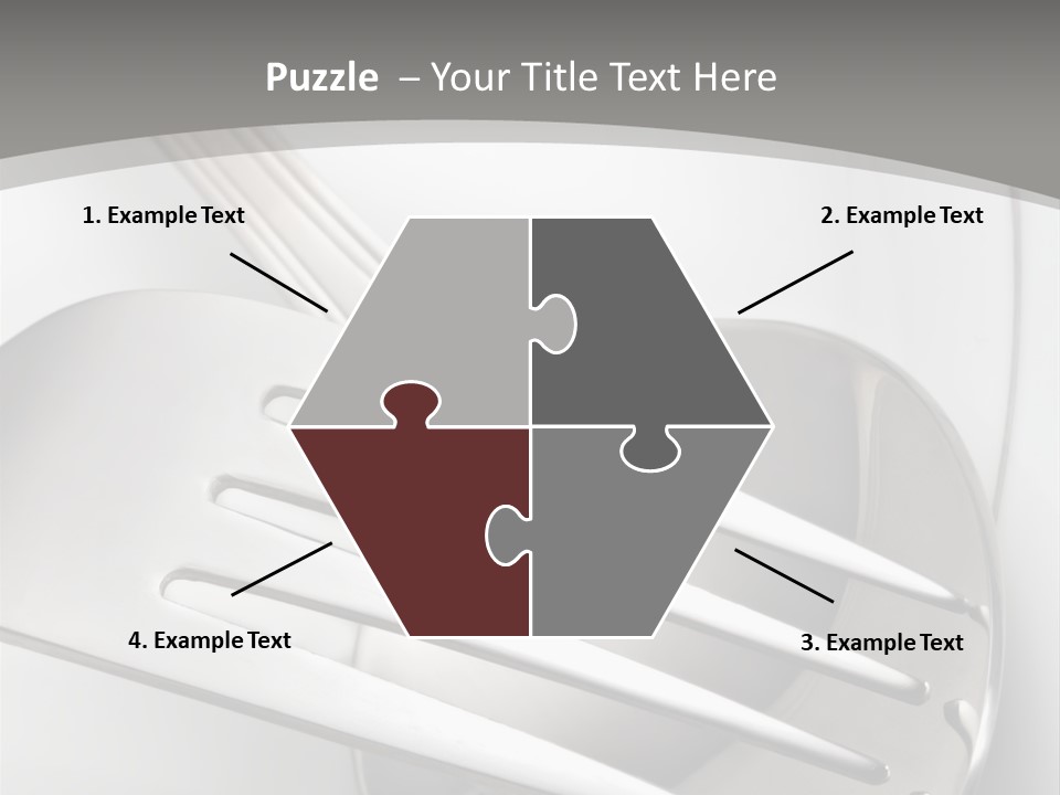 Arranging Meal Background PowerPoint Template