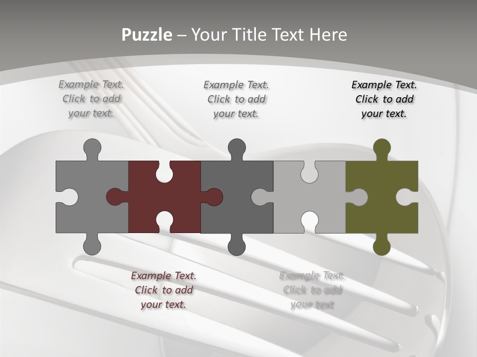 Arranging Meal Background PowerPoint Template