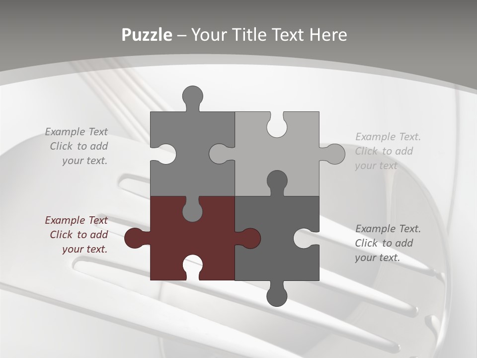 Arranging Meal Background PowerPoint Template