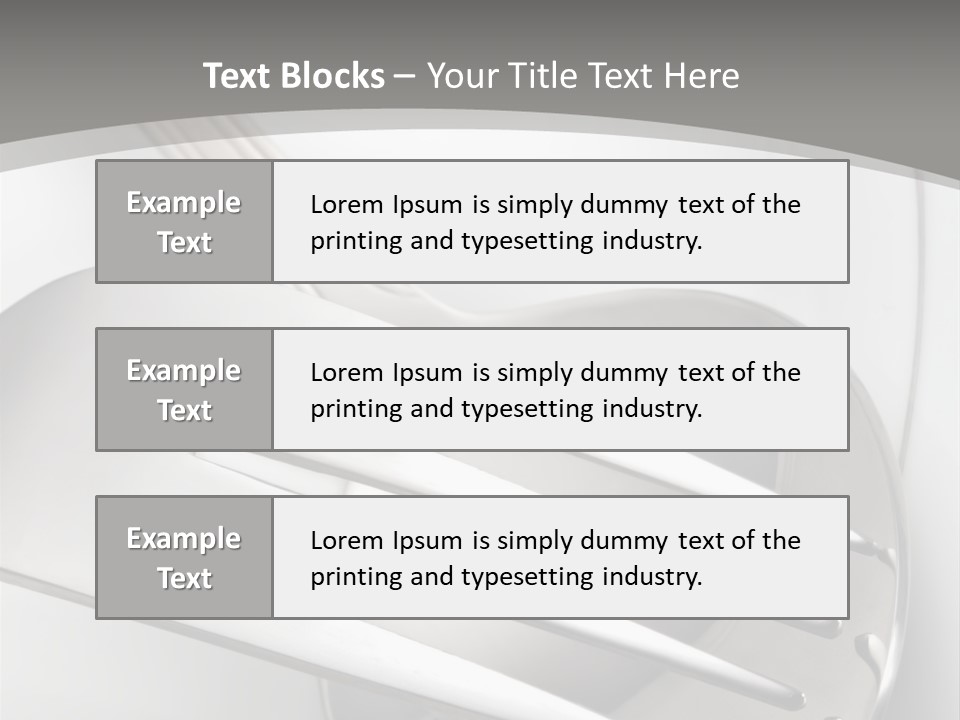 Arranging Meal Background PowerPoint Template
