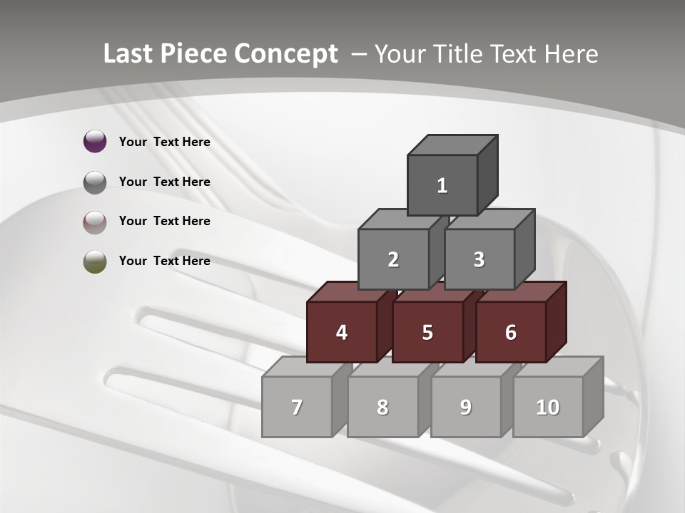 Arranging Meal Background PowerPoint Template