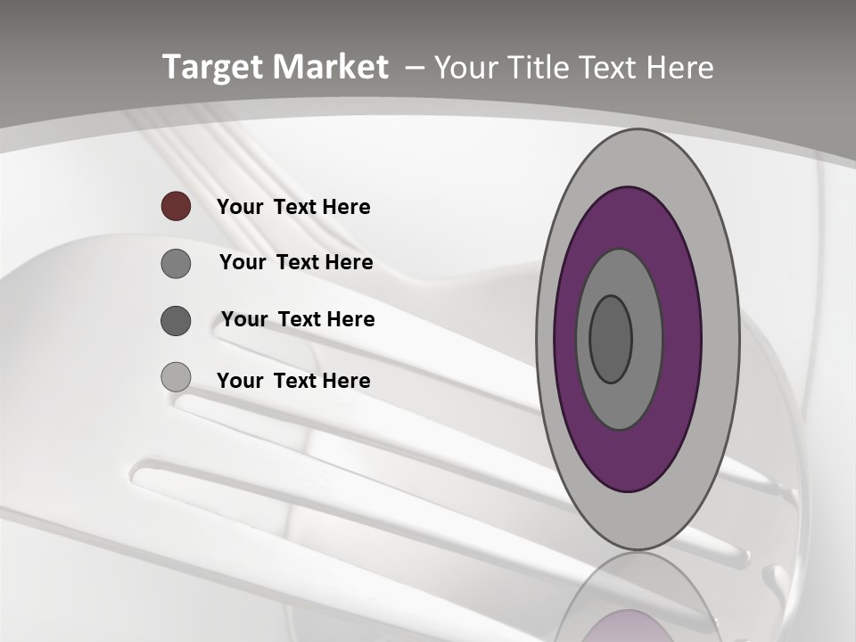 Arranging Meal Background PowerPoint Template