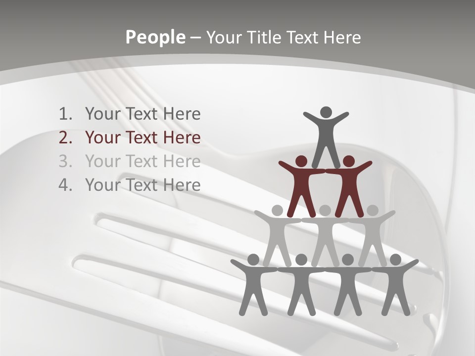 Arranging Meal Background PowerPoint Template