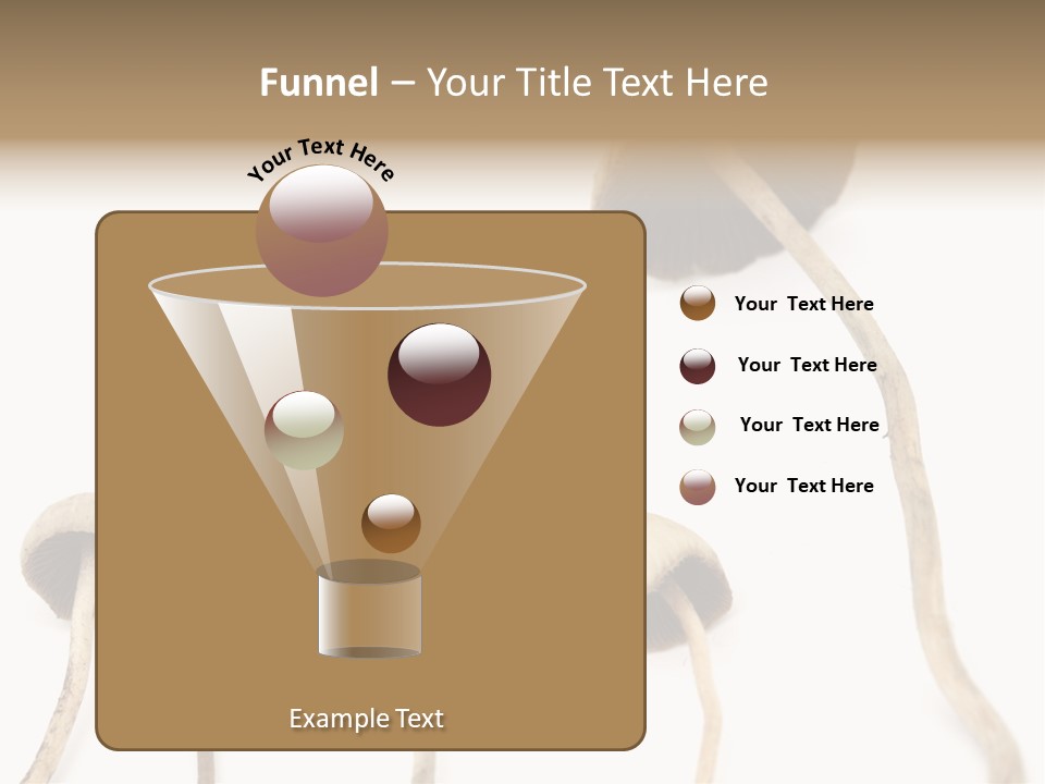 Fir Fungi Ritual PowerPoint Template