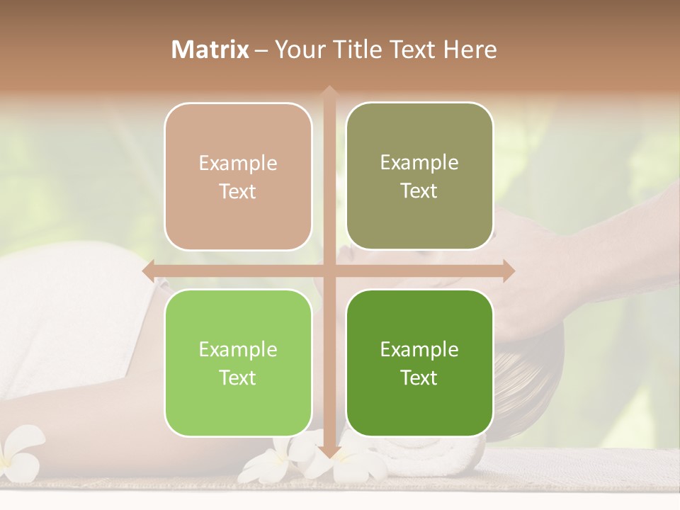 Neck Top Wellness PowerPoint Template