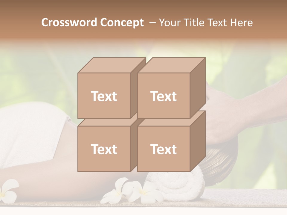 Neck Top Wellness PowerPoint Template