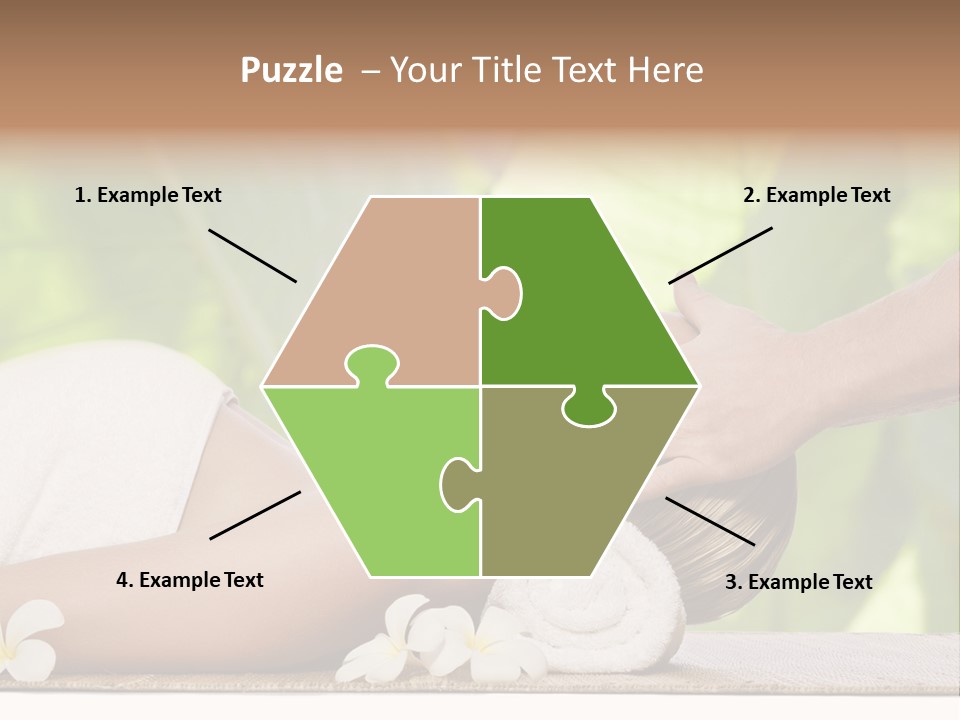 Neck Top Wellness PowerPoint Template