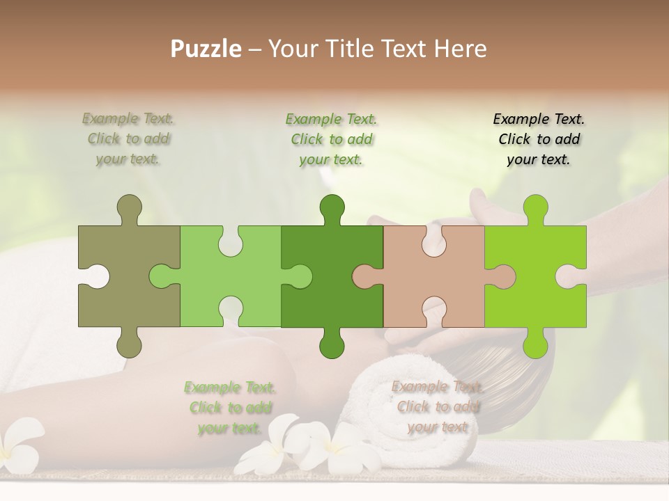 Neck Top Wellness PowerPoint Template