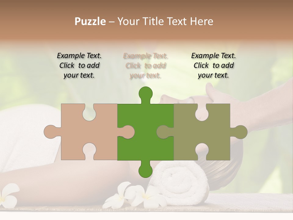 Neck Top Wellness PowerPoint Template