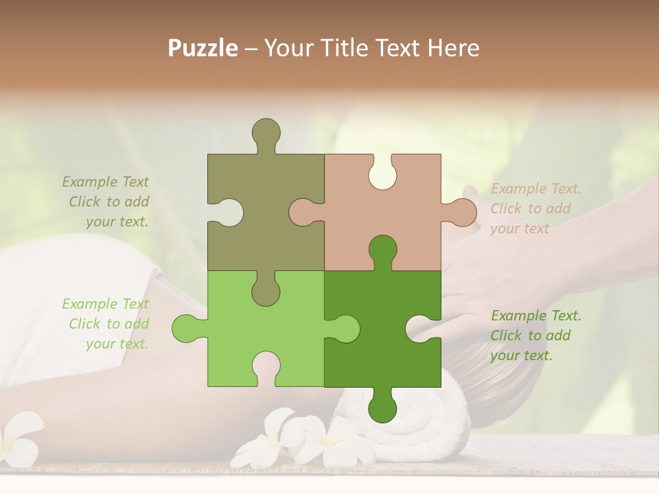 Neck Top Wellness PowerPoint Template