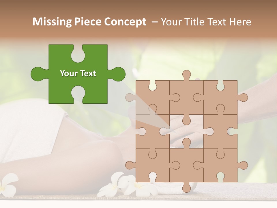 Neck Top Wellness PowerPoint Template