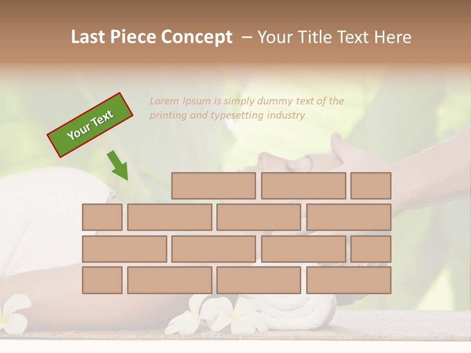 Neck Top Wellness PowerPoint Template