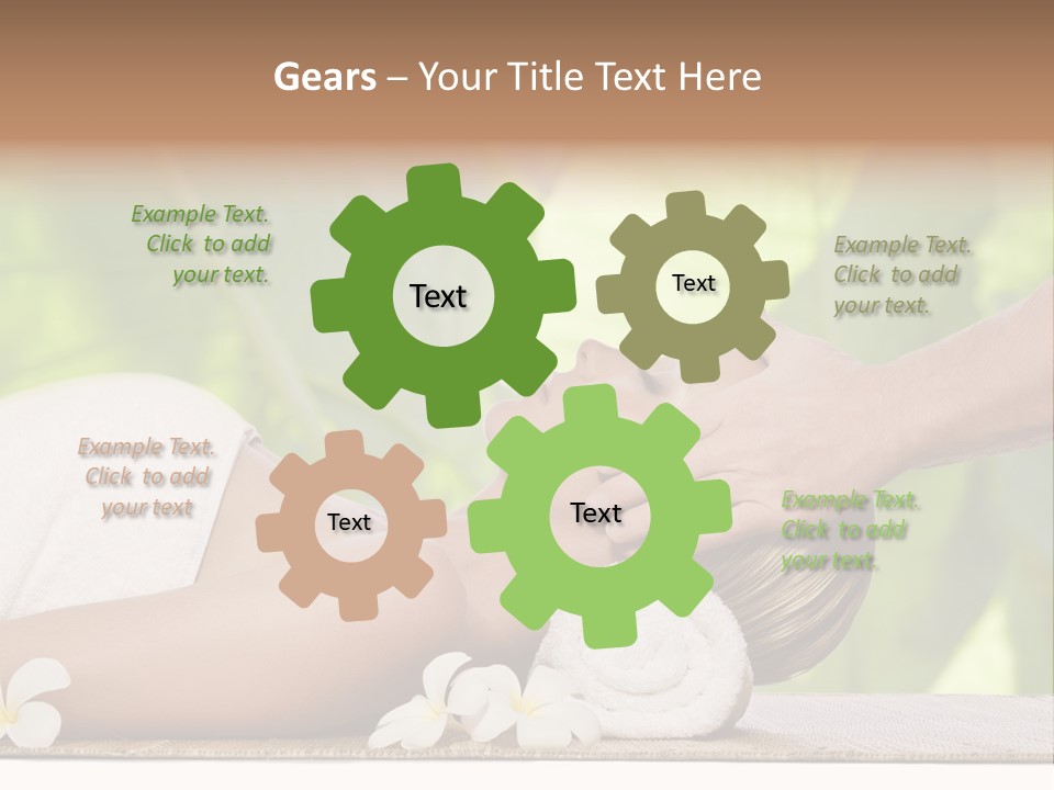 Neck Top Wellness PowerPoint Template