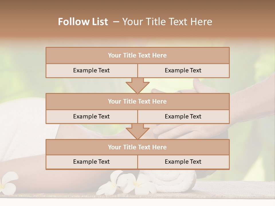 Neck Top Wellness PowerPoint Template