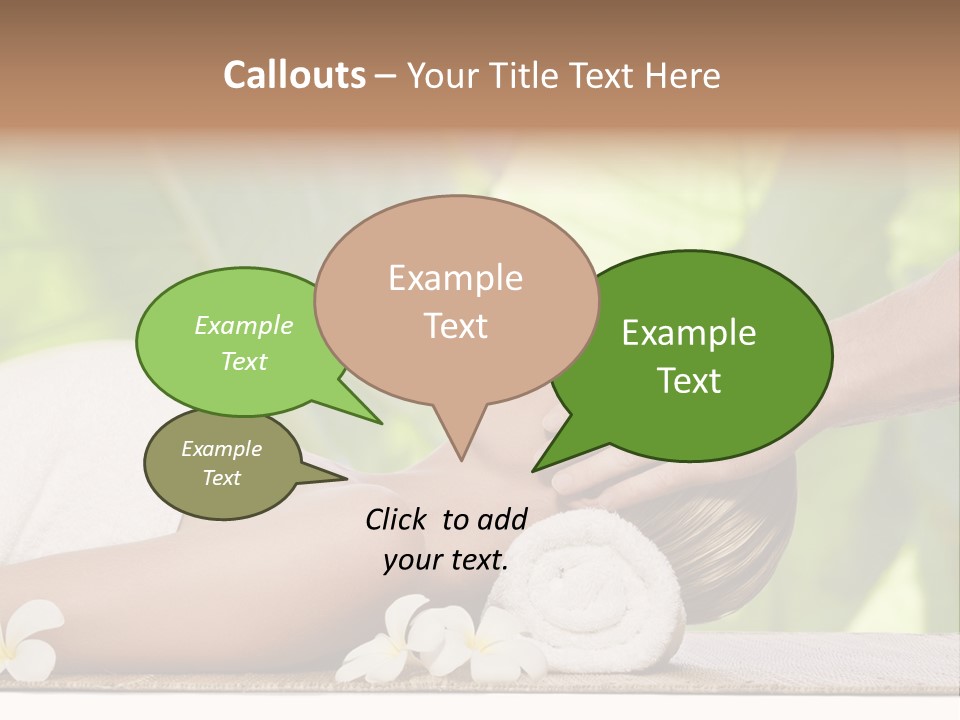 Neck Top Wellness PowerPoint Template