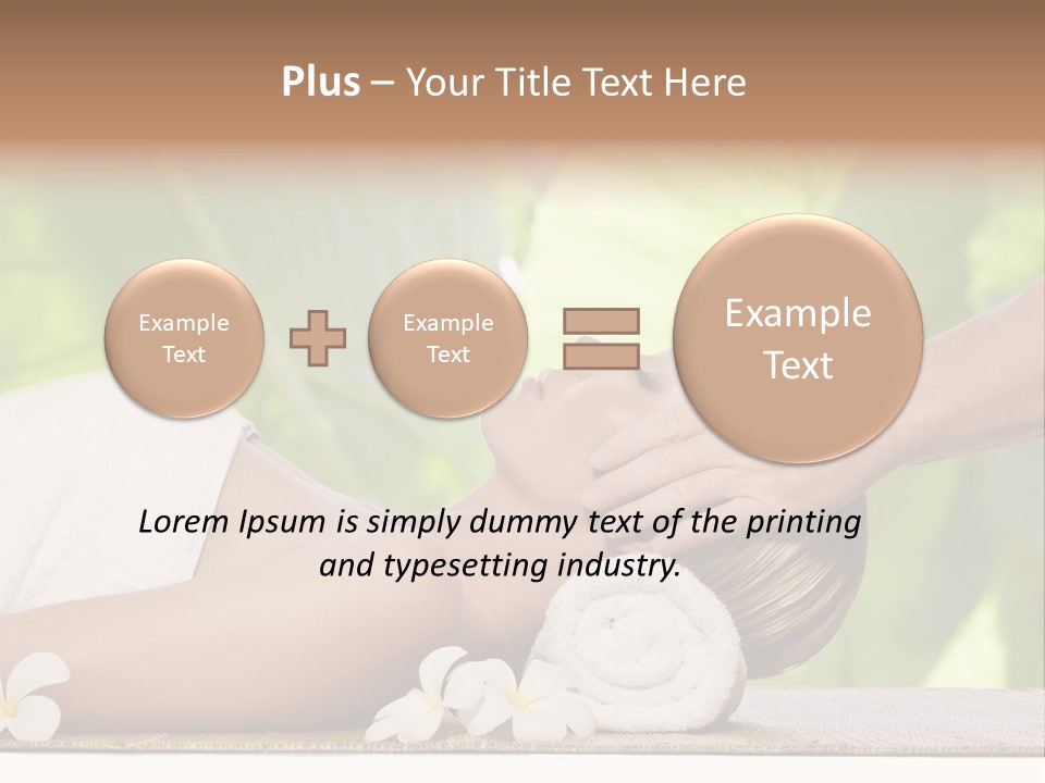 Neck Top Wellness PowerPoint Template