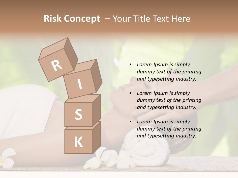 Neck Top Wellness PowerPoint Template