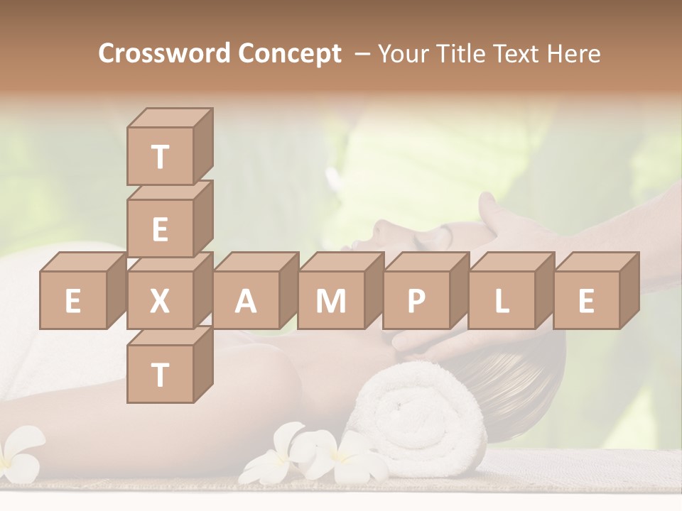 Neck Top Wellness PowerPoint Template