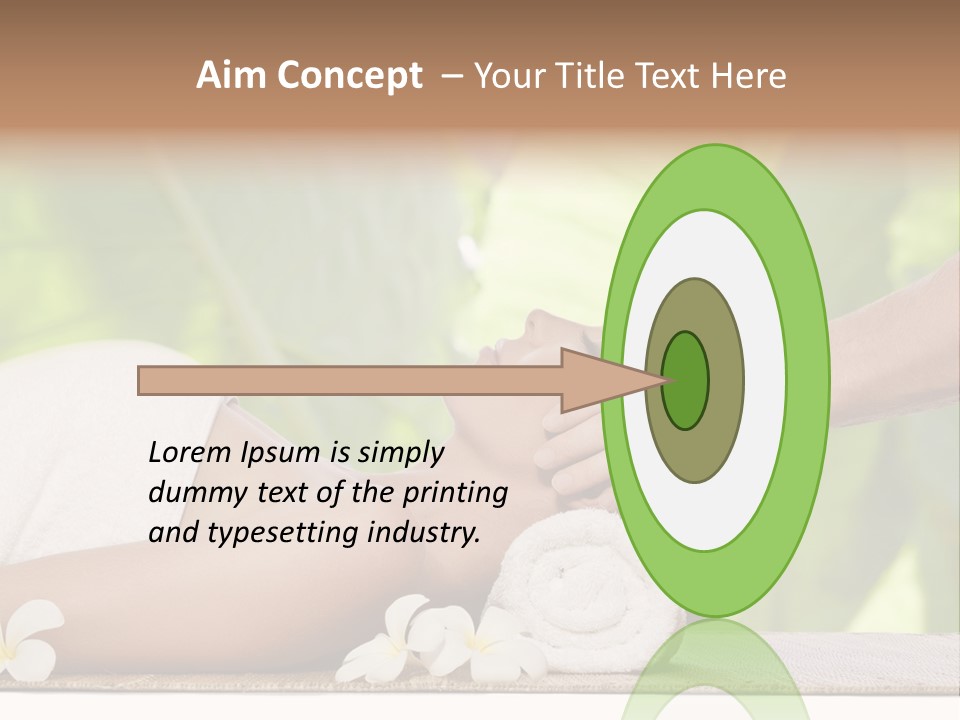 Neck Top Wellness PowerPoint Template