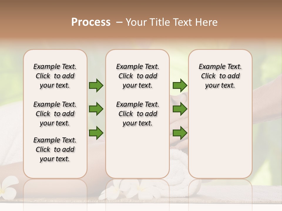 Neck Top Wellness PowerPoint Template